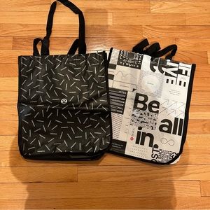 EUC Bundle of 2 Large Shopping Bags